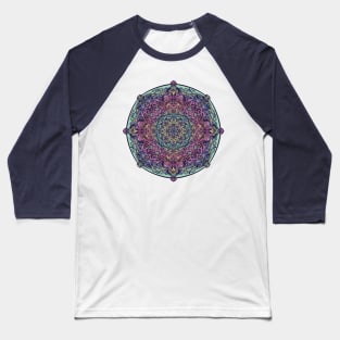 Icy Mandala Baseball T-Shirt